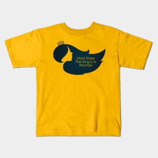 She is the King Kids T-Shirt